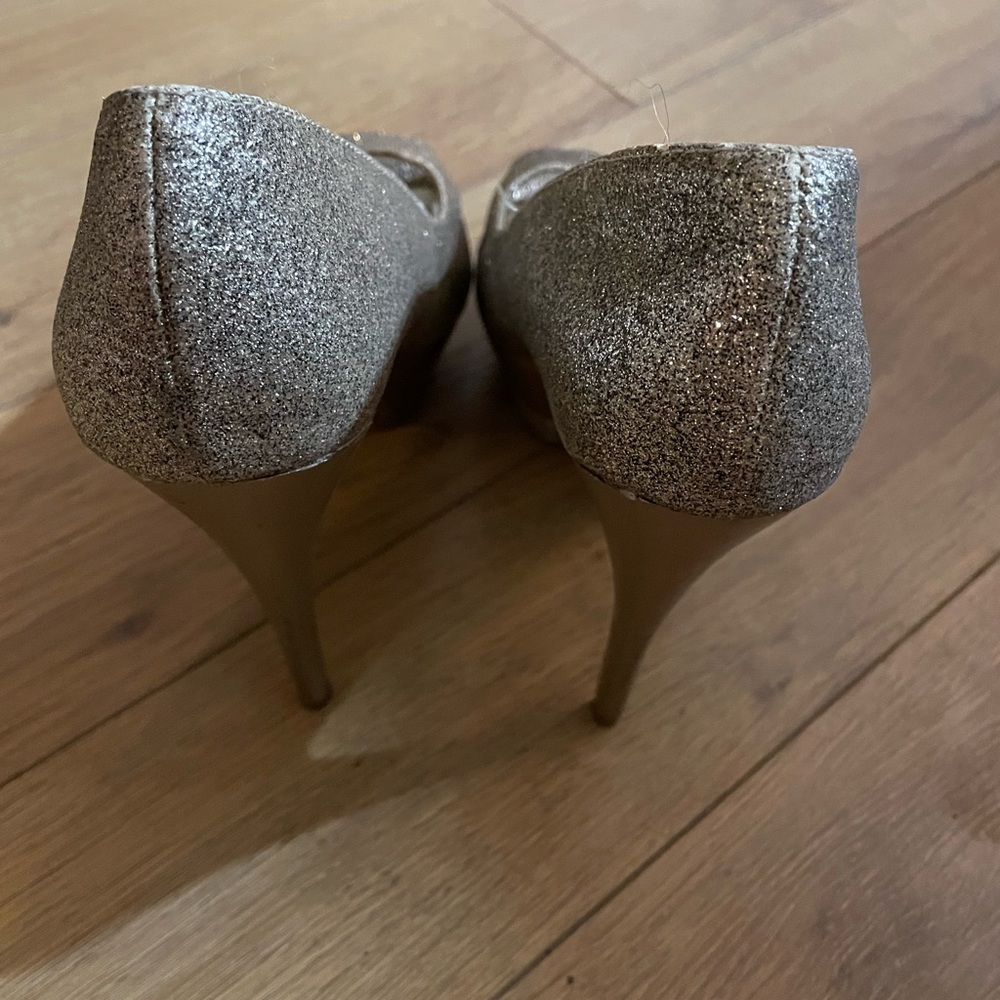 Glitter Gold High Heels -6.5